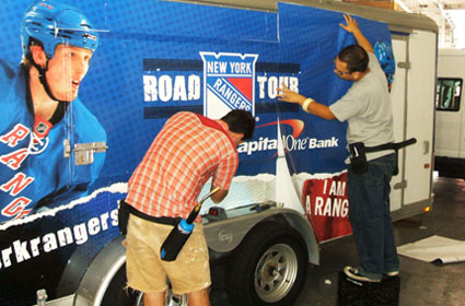 Sign Central Wraps Installation